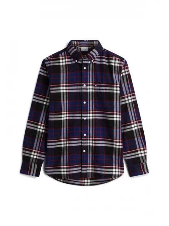 Obrázek produktu TOMMY HILFIGER Košile 'Hero' námořnická modř / červená / černá / bílá
