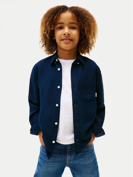 Obrázek produktu Tommy Hilfiger Košile KB0KB09550 D Tmavomodrá Relaxed Fit