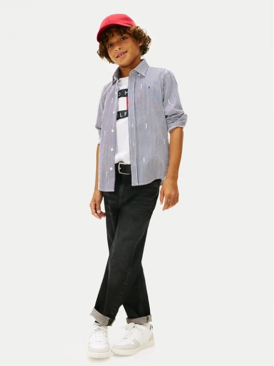 Obrázek produktu Tommy Hilfiger Košile KB0KB10155 Tmavomodrá Regular Fit
