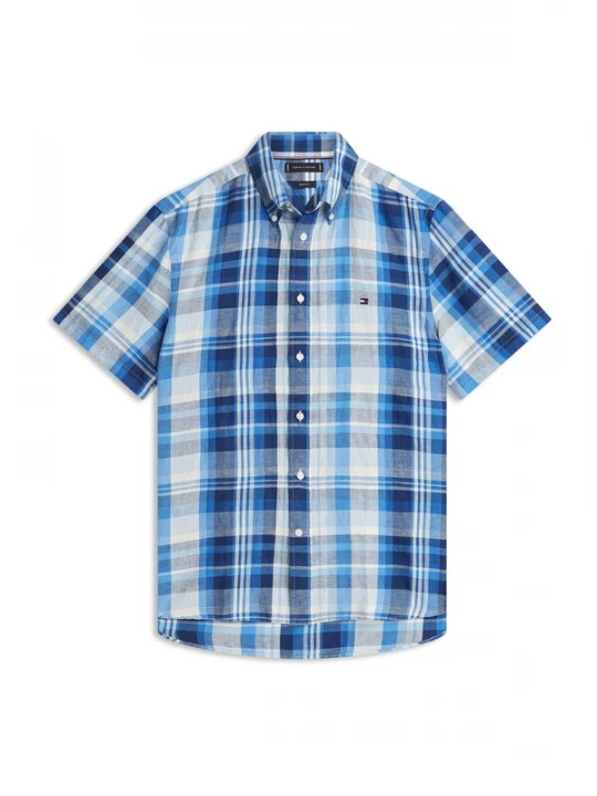 Obrázek produktu TOMMY HILFIGER Košile modrá / kouřově modrá / tmavě modrá / offwhite