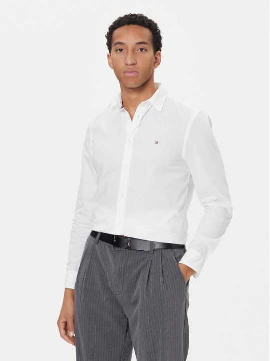 Obrázek produktu Tommy Hilfiger Košile MW0MW40460 Bílá Slim Fit
