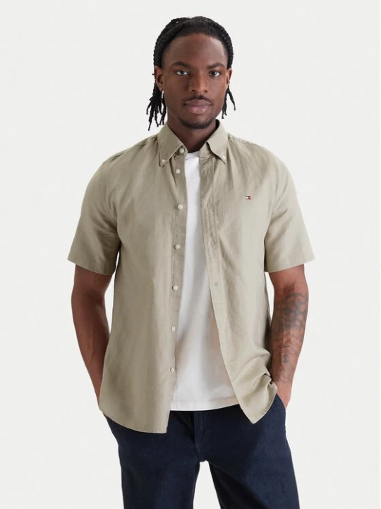 Obrázek produktu Tommy Hilfiger Košile MW0MW42450 Béžová Regular Fit