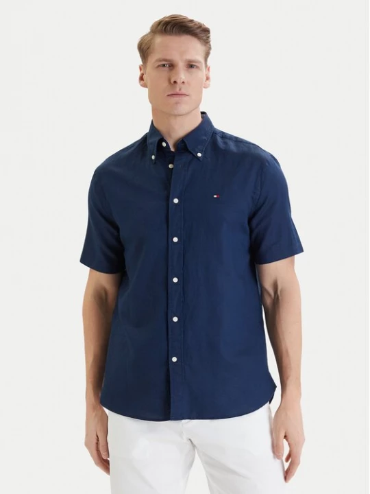 Obrázek produktu Tommy Hilfiger Košile MW0MW42450 Tmavomodrá Regular Fit