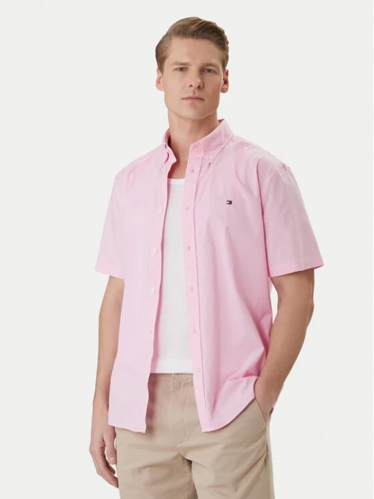 Obrázek produktu Tommy Hilfiger Košile MW0MW42630 Růžová Regular Fit
