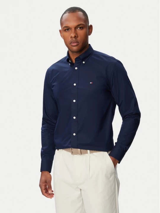 Obrázek produktu Tommy Hilfiger Košile MW0MW43429 Tmavomodrá Regular Fit