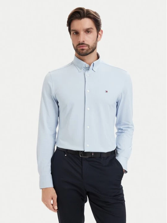 Obrázek produktu Tommy Hilfiger Košile MW0MW43433 Světle modrá Regular Fit