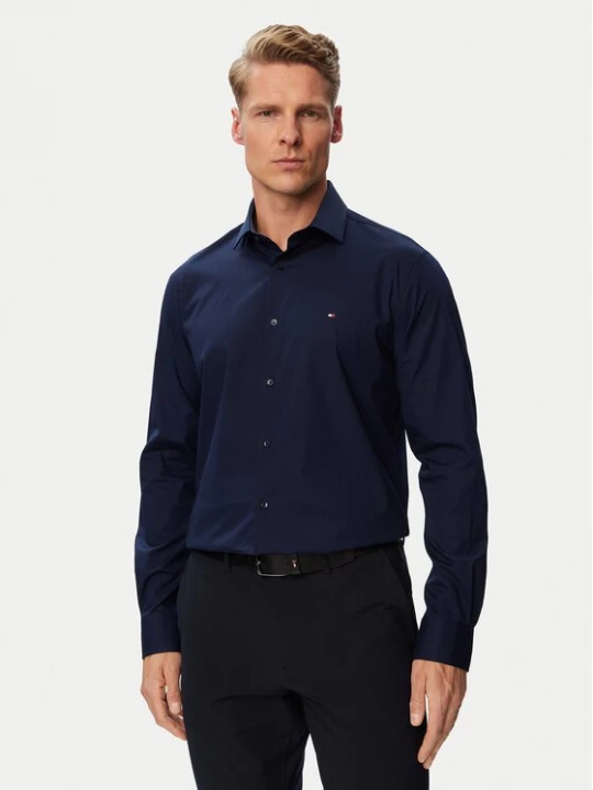 Obrázek produktu Tommy Hilfiger Košile MW0MW43749 Tmavomodrá Regular Fit