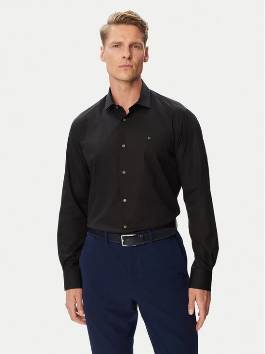 Obrázek produktu Tommy Hilfiger Košile MW0MW45307 Černá Regular Fit