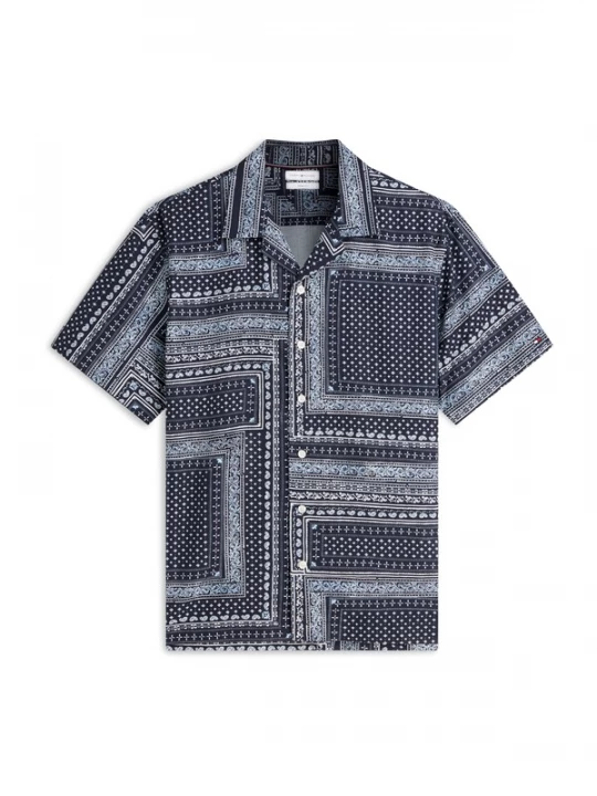 Obrázek produktu TOMMY HILFIGER Košile námořnická modř / světlemodrá / bílá