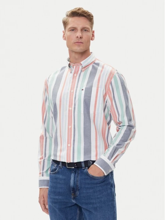 Obrázek produktu Tommy Hilfiger Košile Oxford Regatta MW0MW39476 Barevná Regular Fit