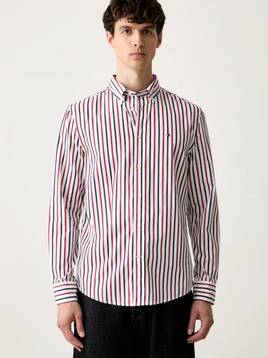 Obrázek produktu Tommy Hilfiger košile pánská bavlněná červená