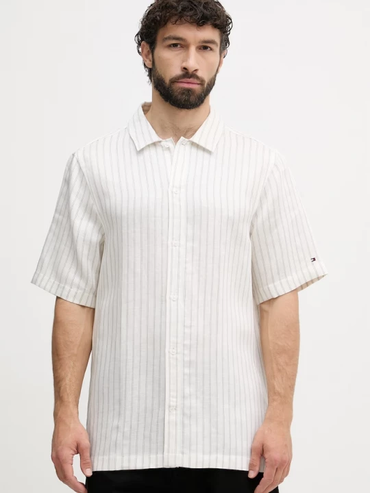 Obrázek produktu Tommy Hilfiger košile pánská se lnem