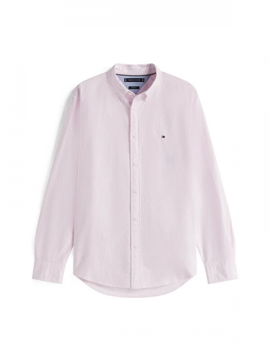 Obrázek produktu TOMMY HILFIGER Košile 'Regular Fit Stripe' pastelově růžová / bílá