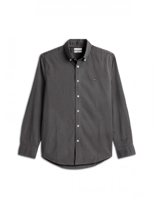 Obrázek produktu TOMMY HILFIGER Košile šedá / tmavě šedá / černá
