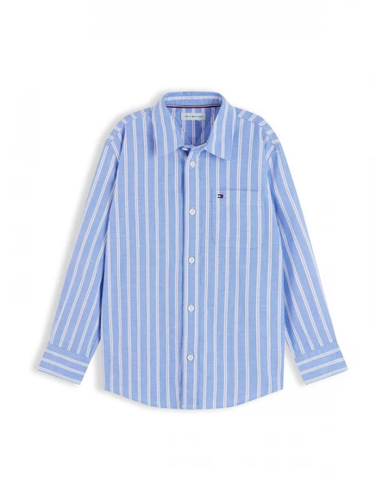 Obrázek produktu TOMMY HILFIGER Košile světlemodrá / tmavě červená / bílá