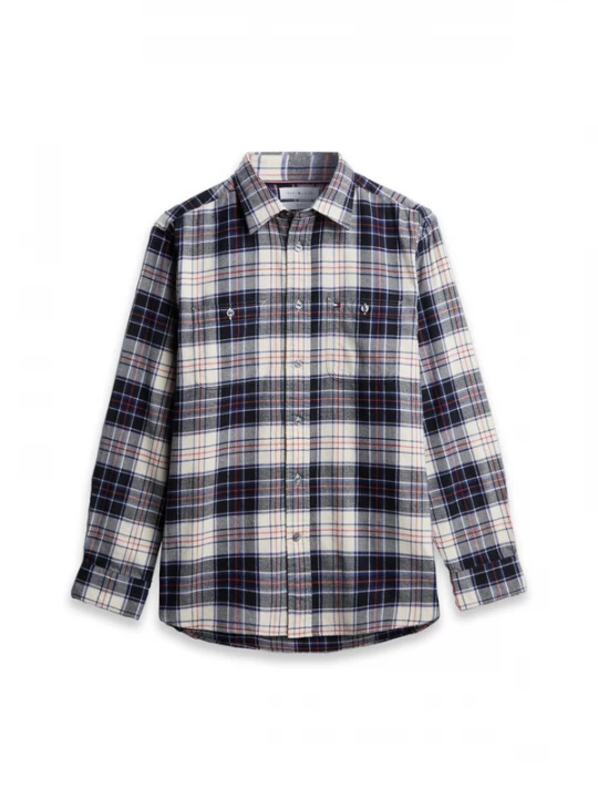 Obrázek produktu TOMMY HILFIGER Košile tmavě modrá / červená / černá / bílá