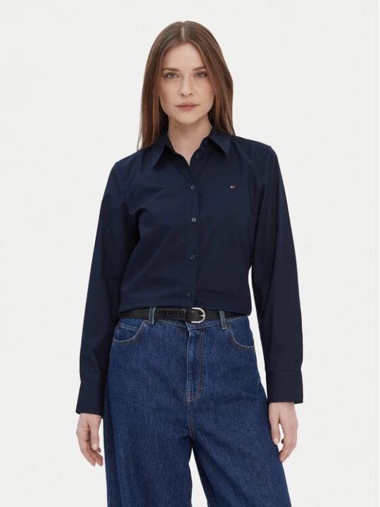 Obrázek produktu Tommy Hilfiger Košile WW0WW43577 Tmavomodrá Regular Fit