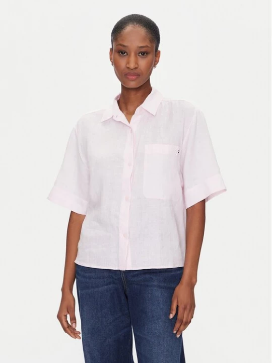 Obrázek produktu Tommy Hilfiger Košile WW0WW44720 Růžová Relaxed Fit