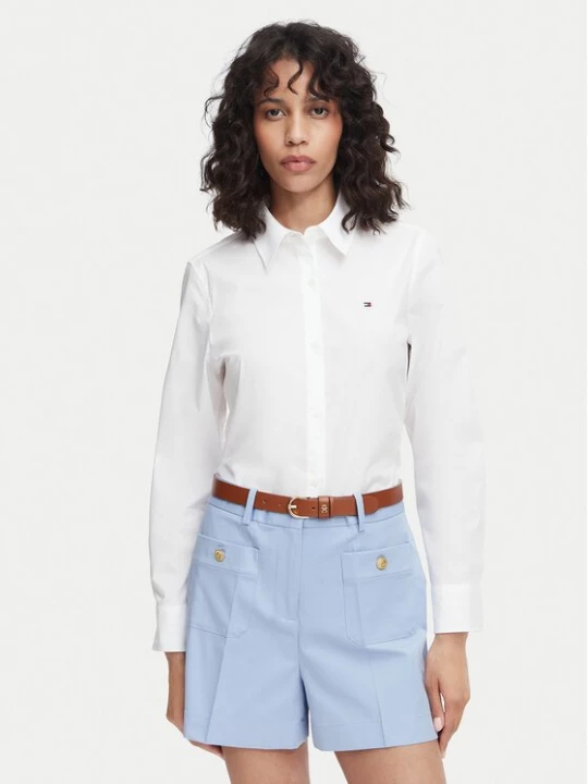 Obrázek produktu Tommy Hilfiger Košile WW0WW47169 Bílá Regular Fit