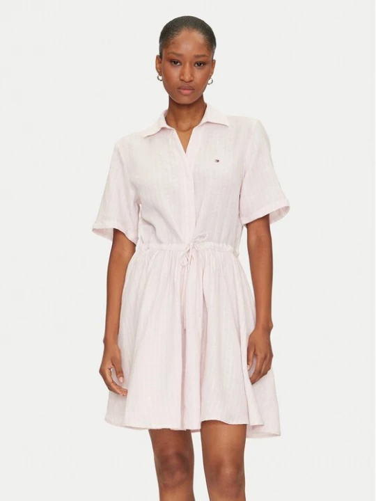 Obrázek produktu Tommy Hilfiger Košilové šaty Ess WW0WW44672 Růžová Regular Fit