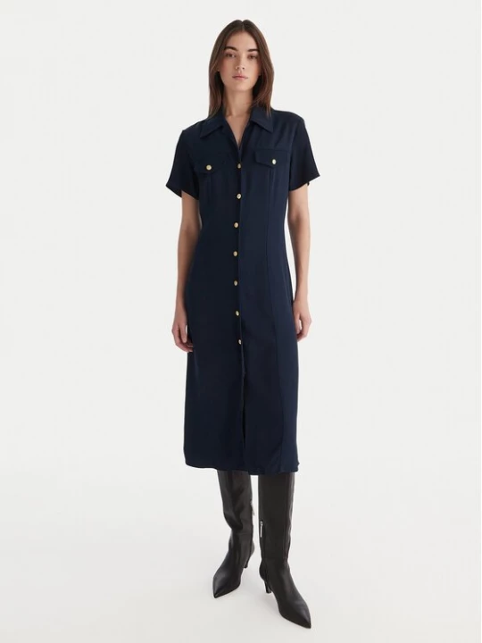 Obrázek produktu Tommy Hilfiger Košilové šaty WW0WW45802 Tmavomodrá Regular Fit