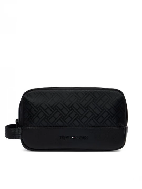Obrázek produktu Tommy Hilfiger Kosmetický kufřík Th Nylon Jacquard Washbag AM0AM14508 Černá