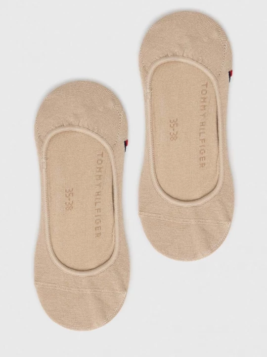 Obrázek produktu Tommy Hilfiger Kotníkové ponožky Tommy Hilfiger (2-pack) béžová