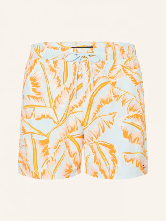 Obrázek produktu Tommy Hilfiger Koupací Šortky oranžová / žlutá / tmavě modrá
