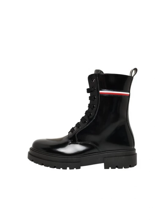 Obrázek produktu TOMMY HILFIGER Kozačky 'KESSY' červená / černá / bílá