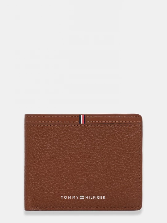 Obrázek produktu Tommy Hilfiger Kožená peněženka Tommy Hilfiger hnědá