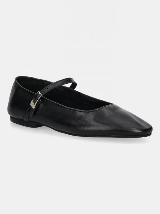 Obrázek produktu Tommy Hilfiger Kožené baleríny Tommy Hilfiger SMOOTH LEATHER MARYJANE černá
