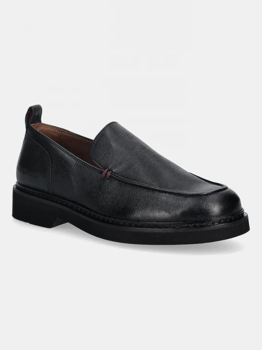 Obrázek produktu Tommy Hilfiger Kožené mokasíny HILFIGER ULTRA LIGHT TBL L LOAF černá