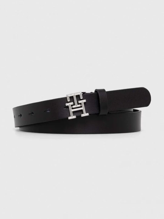 Obrázek produktu Tommy Hilfiger Kožený pásek černá