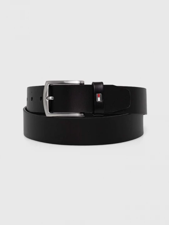 Obrázek produktu Tommy Hilfiger Kožený pásek černá