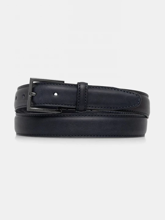 Obrázek produktu Tommy Hilfiger Kožený pásek Tommy Hilfiger námořnická modř