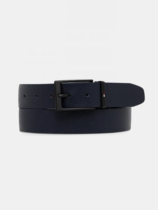 Obrázek produktu Tommy Hilfiger Kožený pásek Tommy Hilfiger námořnická modř
