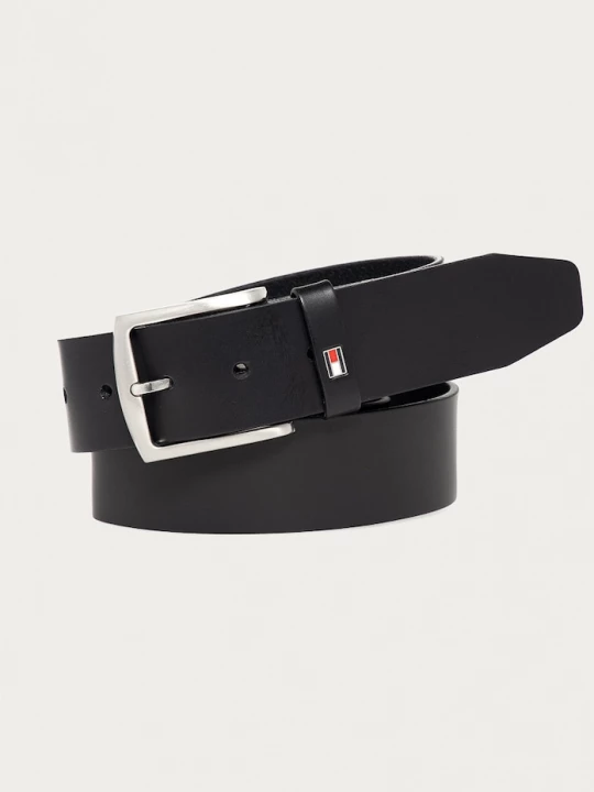Obrázek produktu Tommy Hilfiger Kožený pásek Tommy Hilfiger New Denton černá