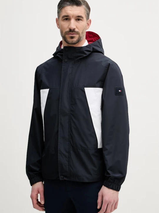 Obrázek produktu Tommy Hilfiger krátká pánská bunda námořnická modř