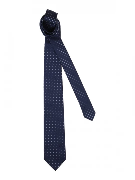 Obrázek produktu TOMMY HILFIGER Kravata  tmavě modrá / bílá