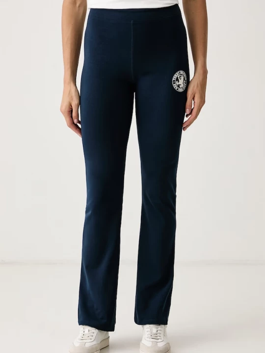 Obrázek produktu Tommy Hilfiger legíny dámské bavlněné s elastanem námořnická modř