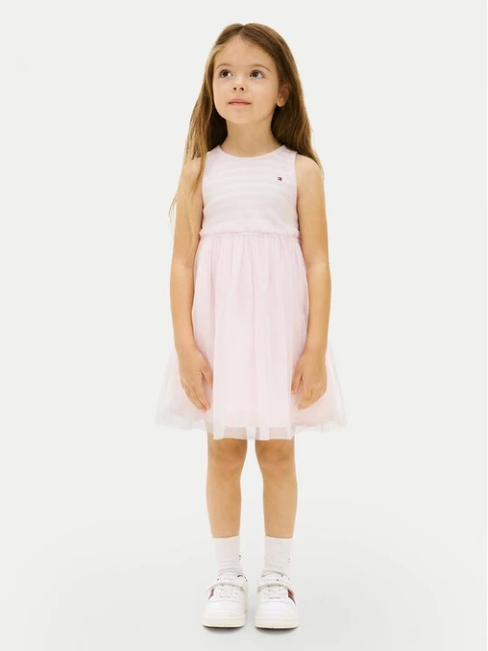 Obrázek produktu Tommy Hilfiger Letní šaty KG0KG09156 Světle růžová Regular Fit