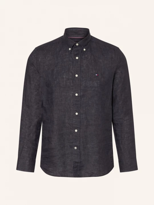 Obrázek produktu Tommy Hilfiger Lněná Košile Regular Fit černá