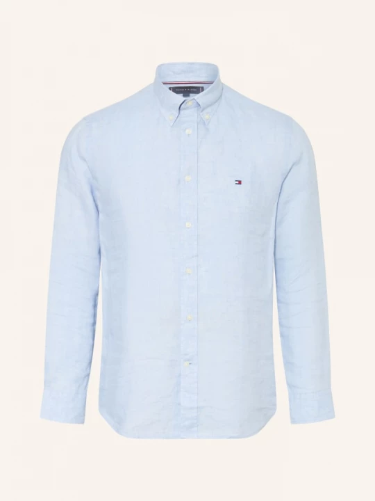 Obrázek produktu Tommy Hilfiger Lněná Košile Regular Fit tmavě modrá