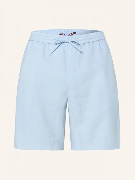 Obrázek produktu Tommy Hilfiger Lněné Šortky Dover Regular Fit tmavě modrá