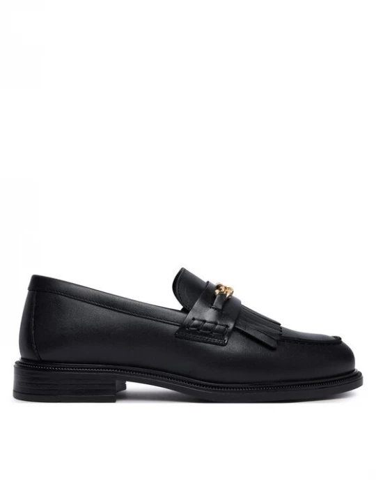 Obrázek produktu Tommy Hilfiger Loafersy Th Chain Fringe Leather Loafer FW0FW09668 Černá