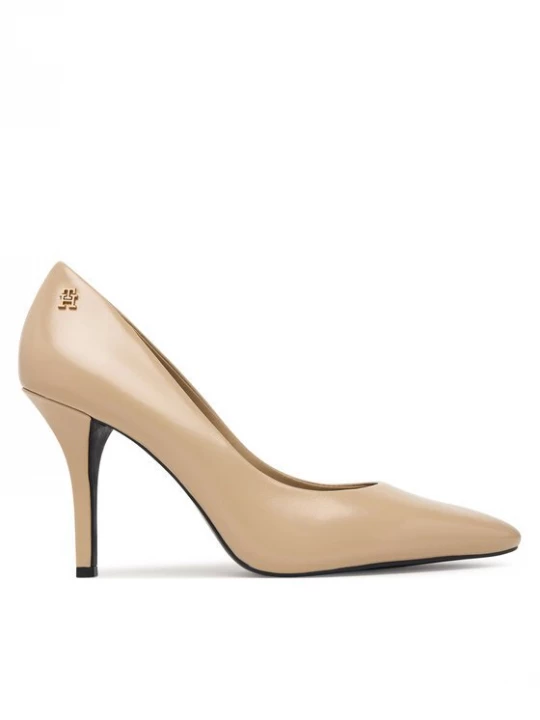 Obrázek produktu Tommy Hilfiger Lodičky High Heel Court Leather Shoe FW0FW09527 Béžová