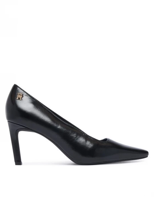 Obrázek produktu Tommy Hilfiger Lodičky Squared Toe High Heel Lth Pump FW0FW09510 Černá