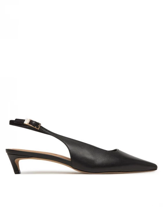 Obrázek produktu Tommy Hilfiger Lodičky Squared Toe Kitten Slingback FW0FW08711 Černá