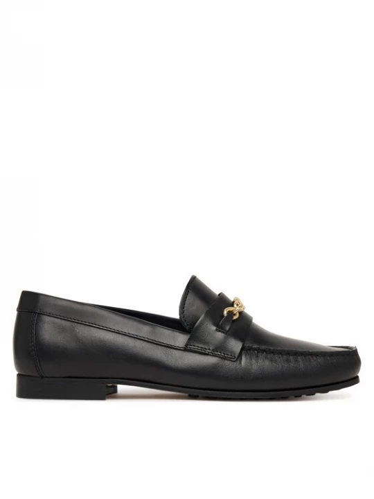 Obrázek produktu Tommy Hilfiger Lordsy Th Chain Leather Loafer FW0FW08956 Černá