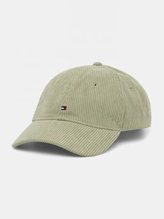 Obrázek produktu Tommy Hilfiger Manšestrová kšiltovka Tommy Hilfiger zelená